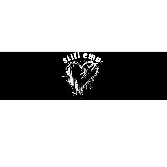 Emo Rock Still Emo 2000s Emo Ska Pop Punk Band Music Bumper Sticker