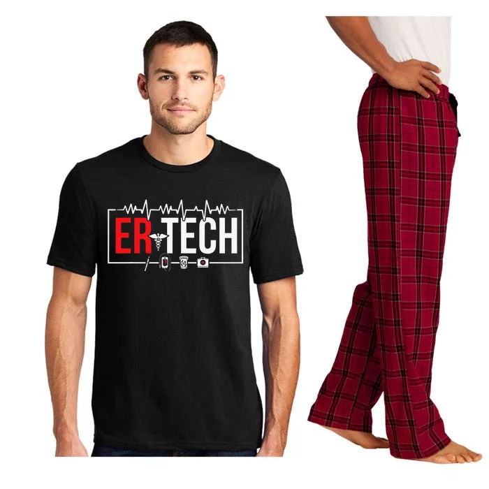 Emergency Room Technician Heartbeat ER Technicians Pajama Set