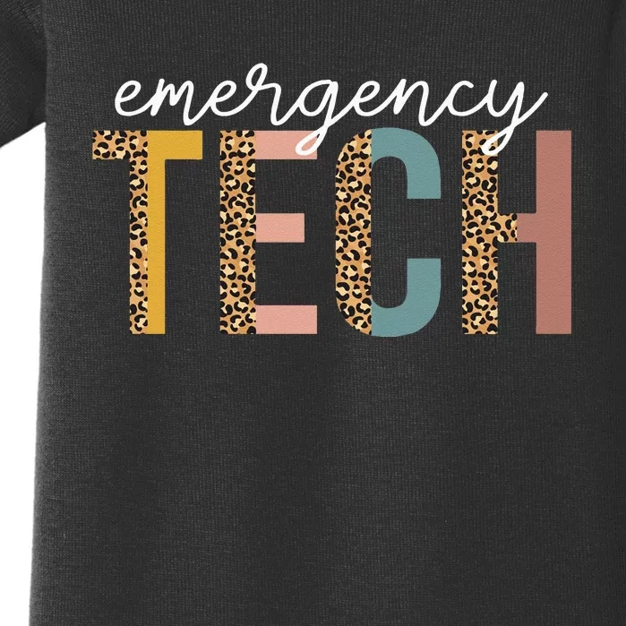 Emergency Room Technician ER Tech Nurse Technologist Baby Bodysuit