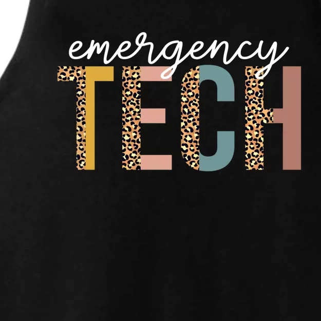 Emergency Room Technician Er Tech Nurse Technologist Gift Ladies Tri-Blend Wicking Tank