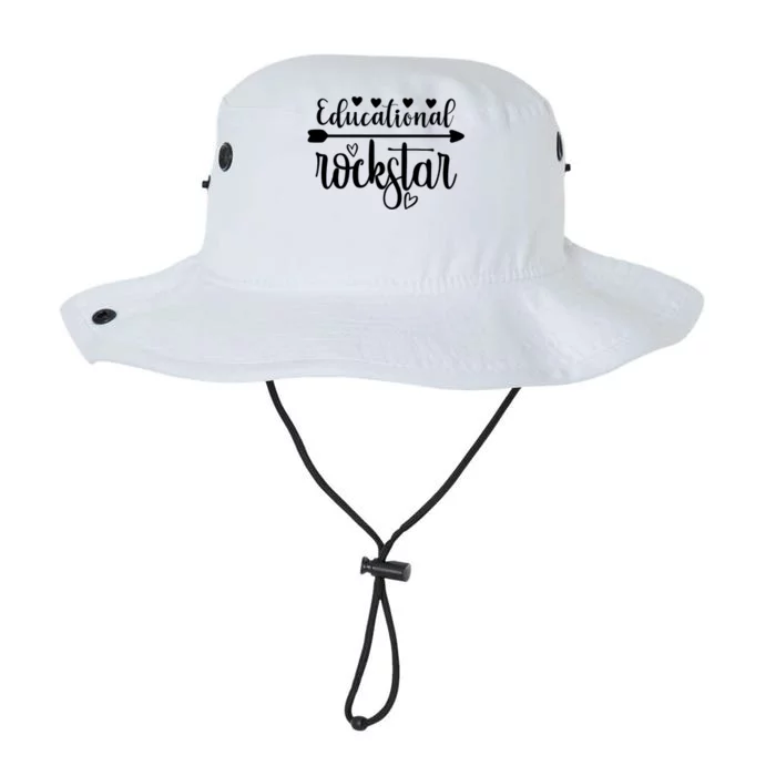 Educational Rockstar Teacher Appreciation Gift Legacy Cool Fit Booney Bucket Hat