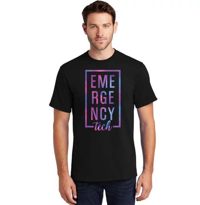 Emergency Room Tech ER Tech ER funny Technician Tall T-Shirt