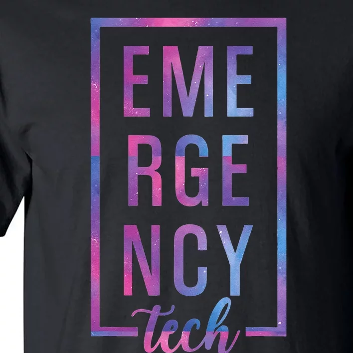 Emergency Room Tech ER Tech ER funny Technician Tall T-Shirt