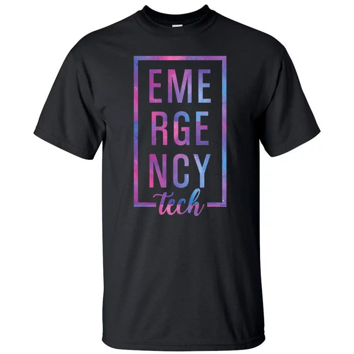 Emergency Room Tech ER Tech ER funny Technician Tall T-Shirt