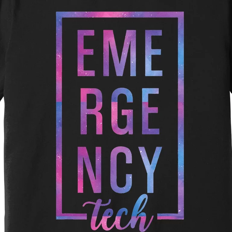 Emergency Room Tech ER Tech ER funny Technician Premium T-Shirt