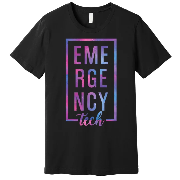 Emergency Room Tech ER Tech ER funny Technician Premium T-Shirt