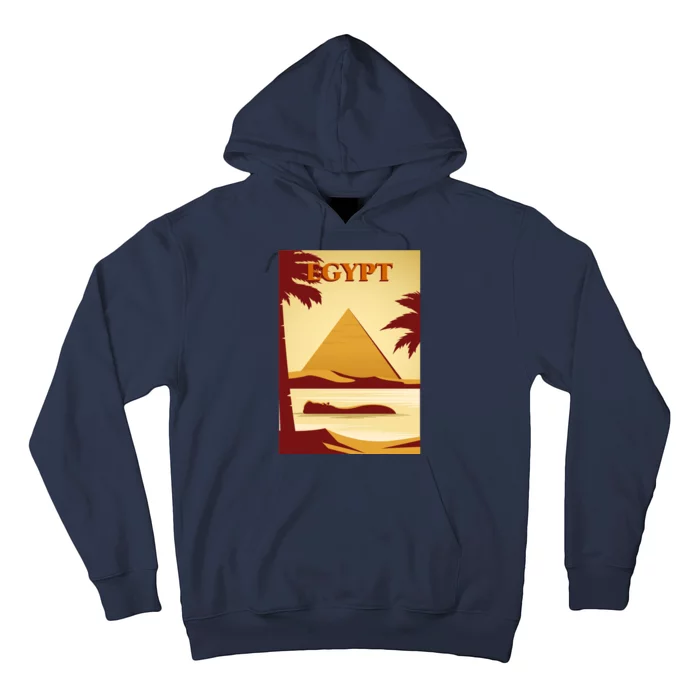 Egypt Retro Vintage Poster Hoodie