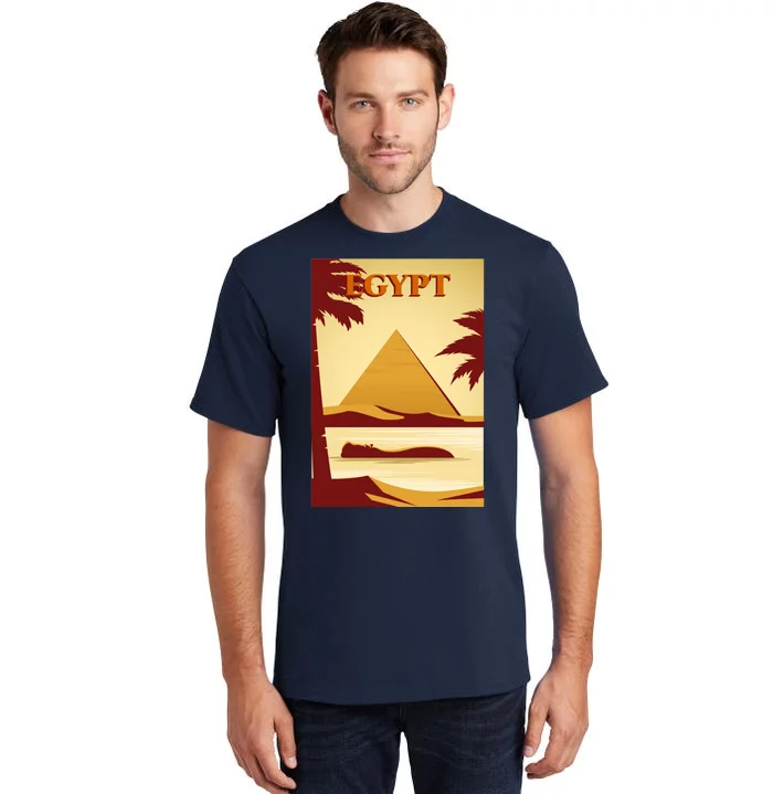 Egypt Retro Vintage Poster Tall T-Shirt