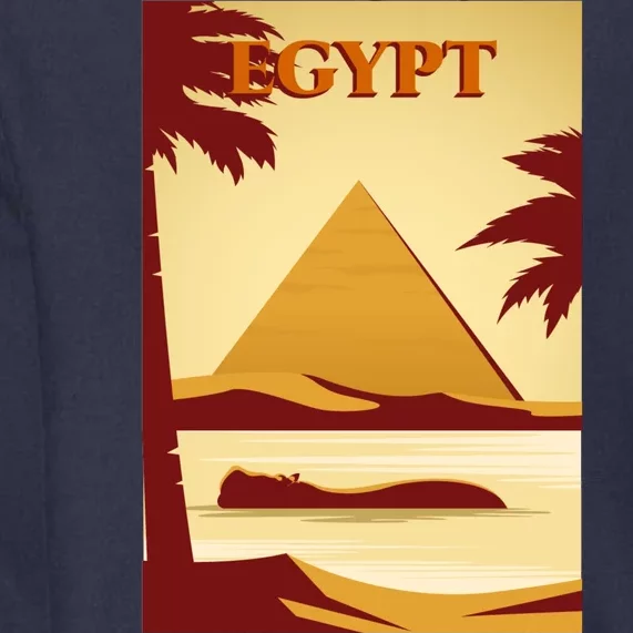 Egypt Retro Vintage Poster Premium Hoodie