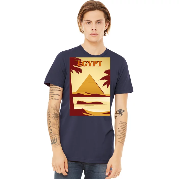 Egypt Retro Vintage Poster Premium T-Shirt