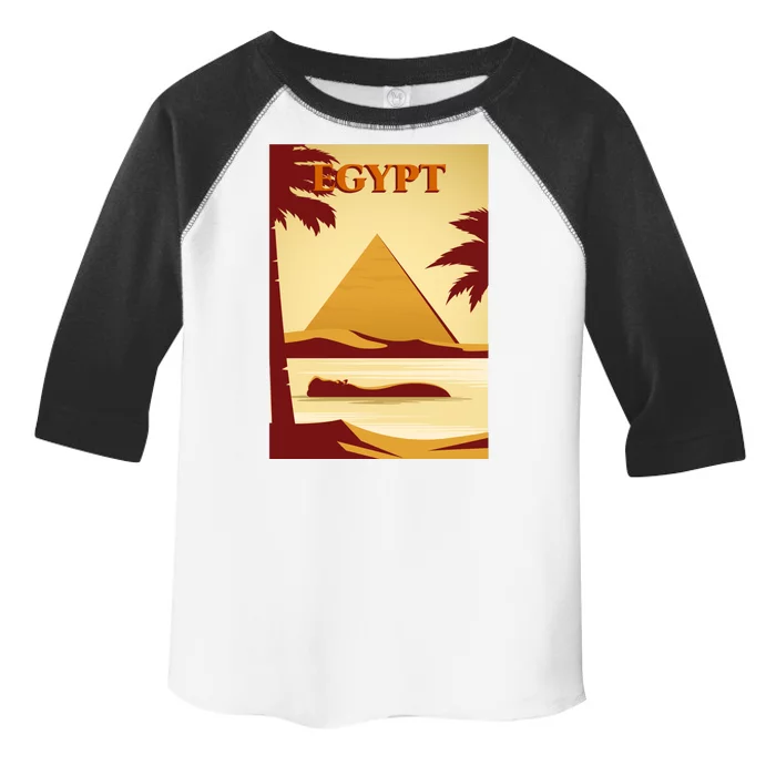 Egypt Retro Vintage Poster Toddler Fine Jersey T-Shirt