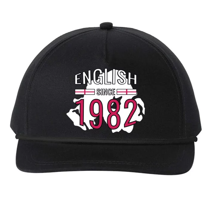 English Since 1982 Birthday Gift Snapback Five-Panel Rope Hat