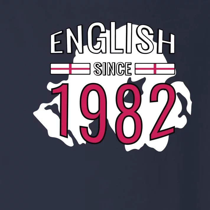 English Since 1982 Birthday Gift Toddler Long Sleeve Shirt