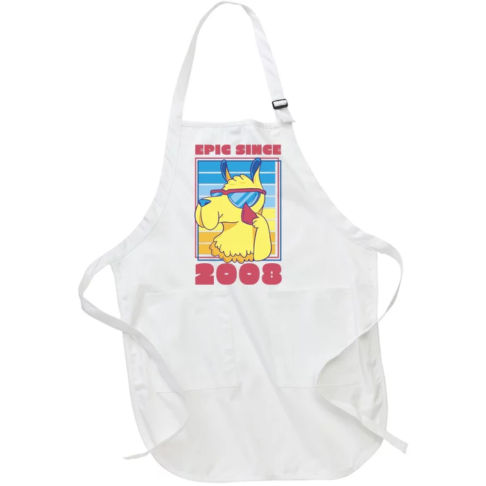 Epic Since 2008 Birthday Gift Full-Length Apron With Pocket