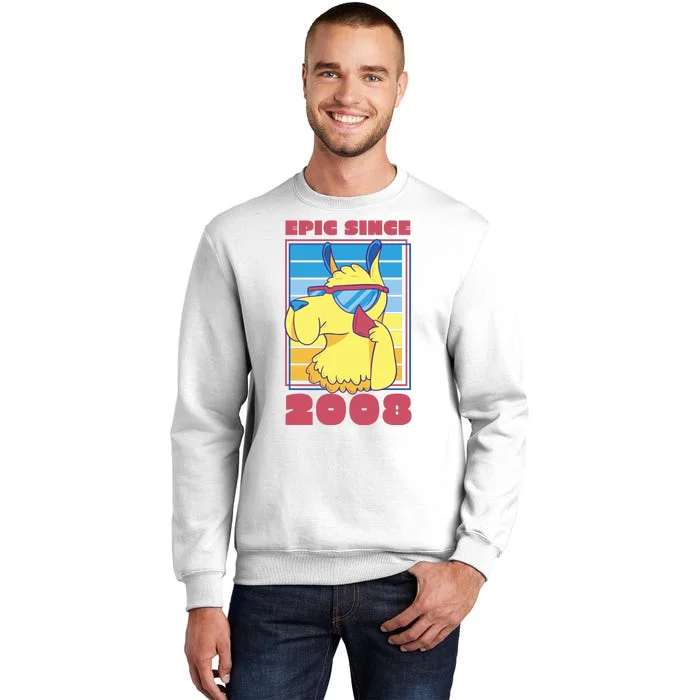 Epic Since 2008 Birthday Gift Sweatshirt