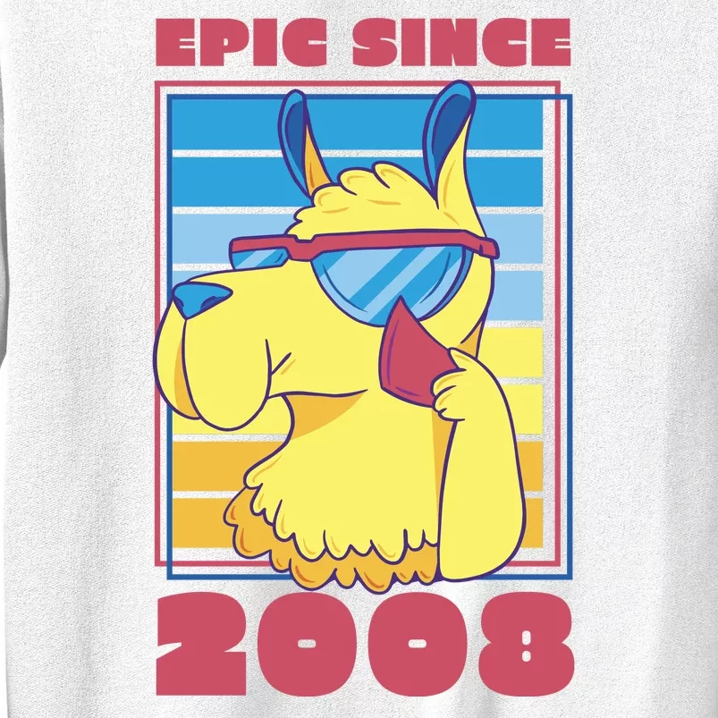 Epic Since 2008 Birthday Gift Sweatshirt