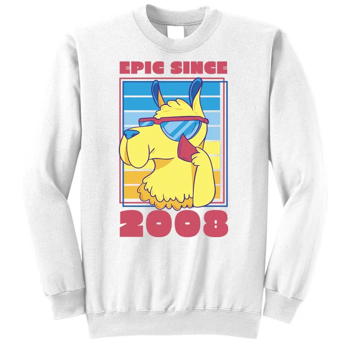 Epic Since 2008 Birthday Gift Sweatshirt