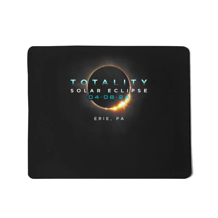 Eclipse Solar 2024 Erie Pa Totality 04 08 24 Mousepad