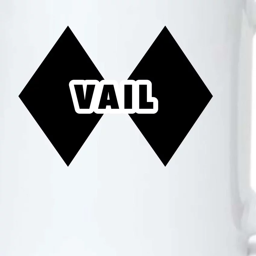 Extreme Ski At Vail Black Color Changing Mug