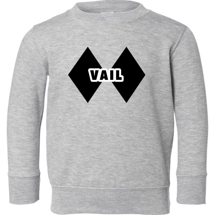 Extreme Ski At Vail Toddler Sweatshirt