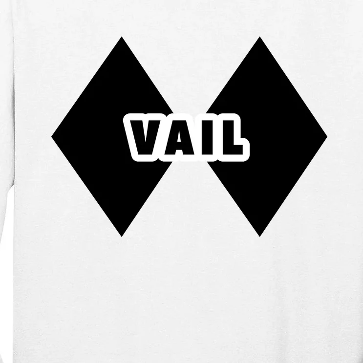 Extreme Ski At Vail Tall Long Sleeve T-Shirt