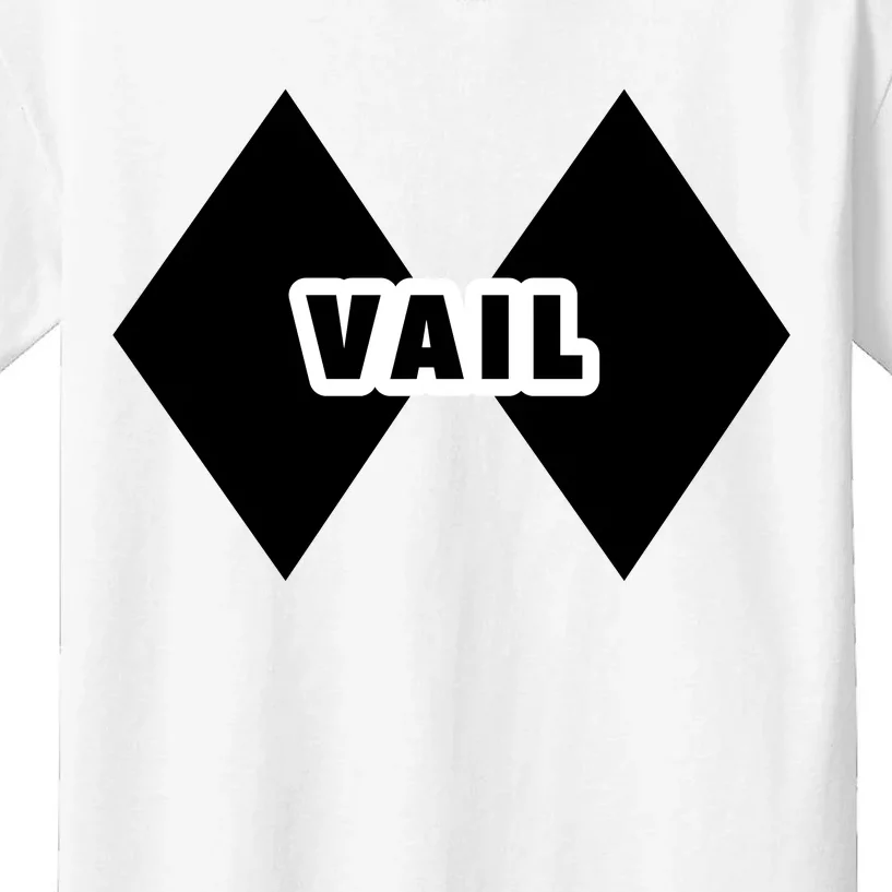 Extreme Ski At Vail Kids T-Shirt