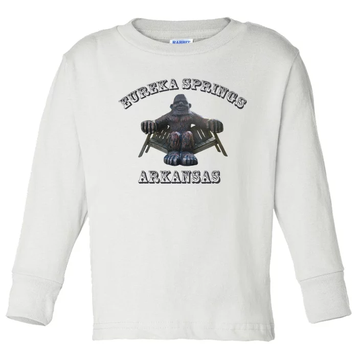 Eureka Springs Arkansas Souvenir Toddler Long Sleeve Shirt