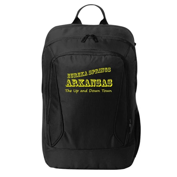 Eureka Springs Arkansas Up And Down Town Souvenir City Backpack