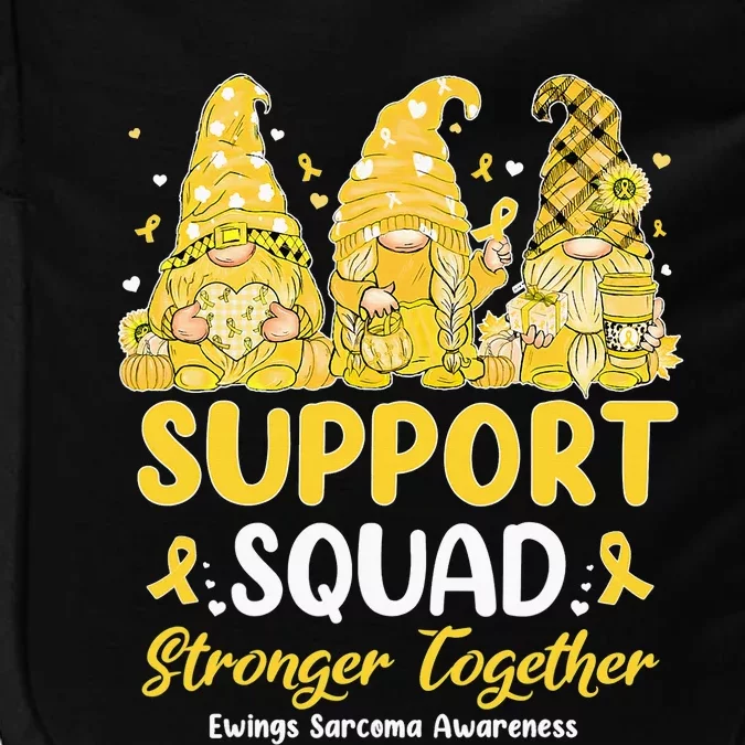 Ewings Sarcoma Awareness Gnomies Support Squad Impact Tech Backpack