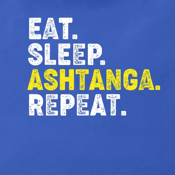 Eat Sleep Ashtanga Yoga Repeat! Funny Ashtanga Yoga Phrase Cool Gift Zip Tote Bag