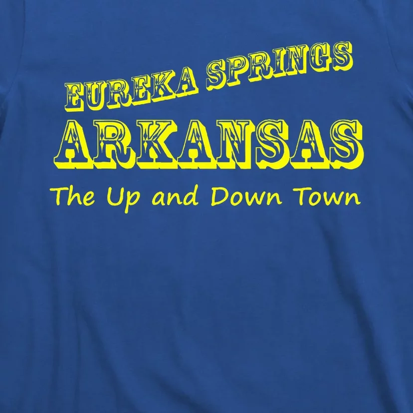 Eureka Springs Arkansas Up And Down Town Souvenir T-Shirt