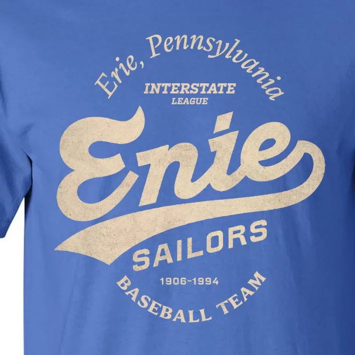 Erie Sailors A Minor League Baseball Team Pennsylvania 1906 Tall T-Shirt