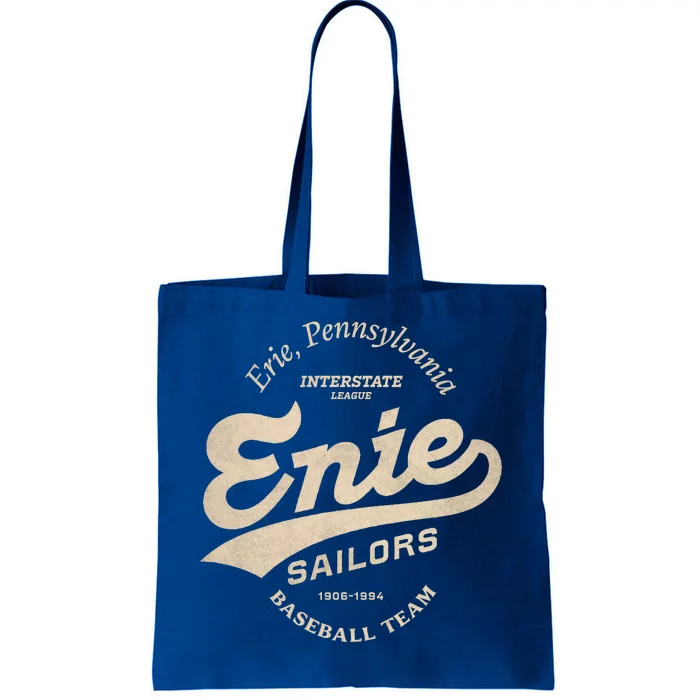 Erie Sailors A Minor League Baseball Team Pennsylvania 1906 Tote Bag