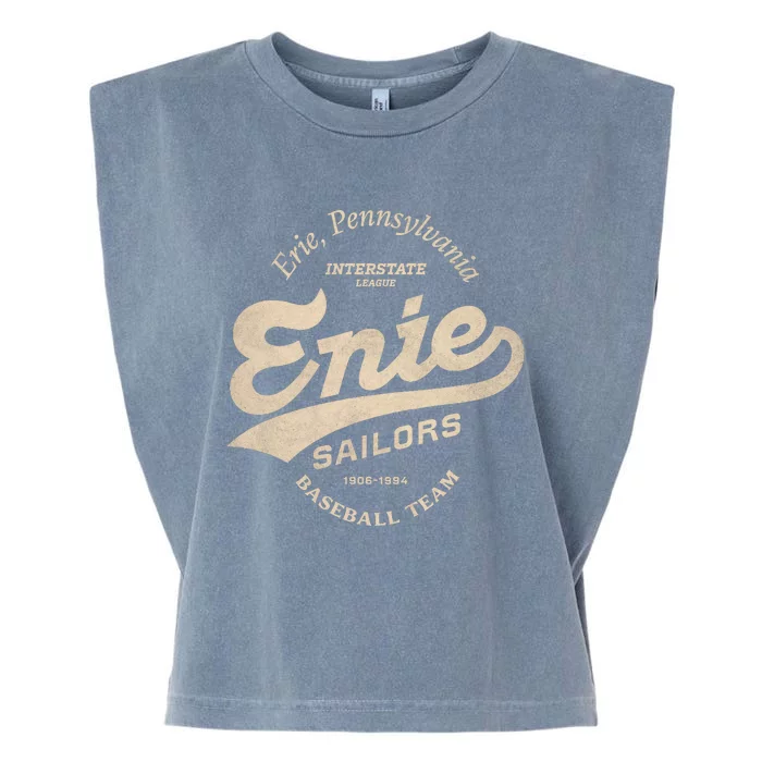 Erie Sailors A Minor League Baseball Team Pennsylvania 1906 Garment-Dyed Women's Muscle Tee