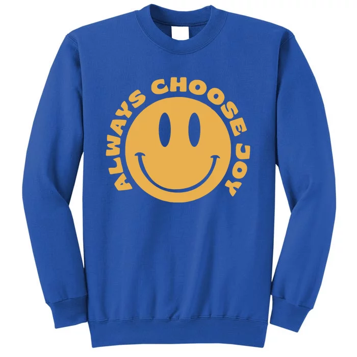 Emoji Smile Always Choose Joy Sweatshirt