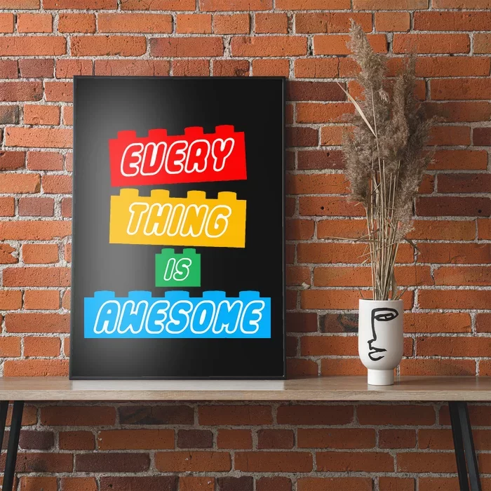 Everything S Awesome For The Eternal Optimist Poster