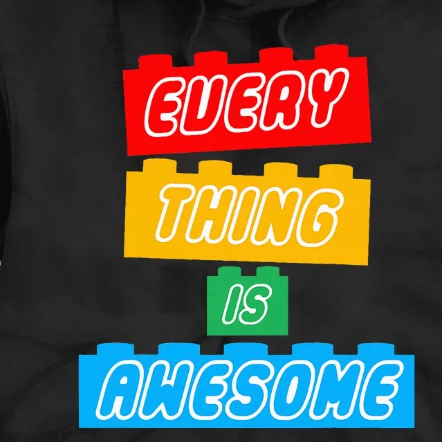 Everything S Awesome For The Eternal Optimist Tie Dye Hoodie