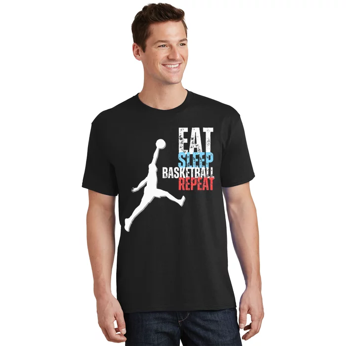 Eat Sleep Basketball Repeat Players T-Shirt