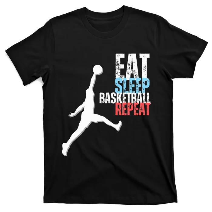 Eat Sleep Basketball Repeat Players T-Shirt