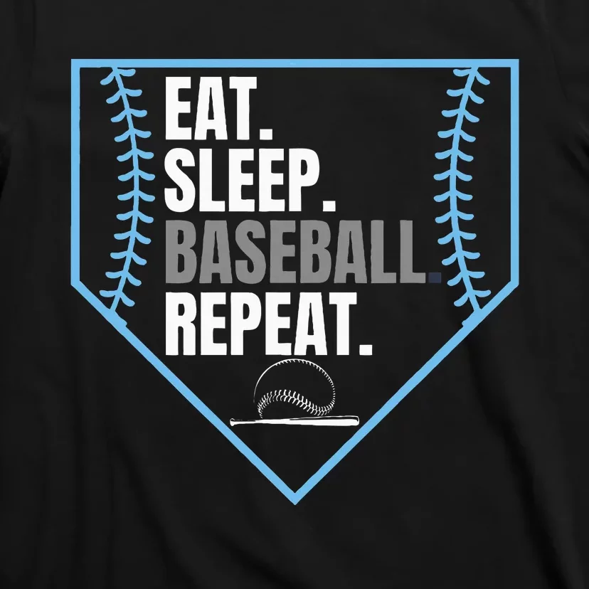 Eat Sleep Baseball Repeat T-Shirt