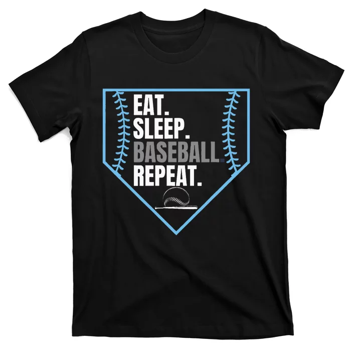 Eat Sleep Baseball Repeat T-Shirt