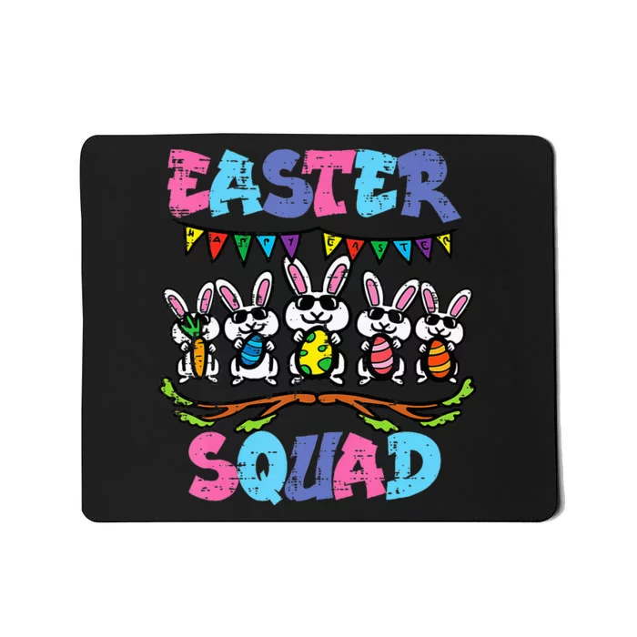 Easter Squad Bunnies Family Matching Mousepad