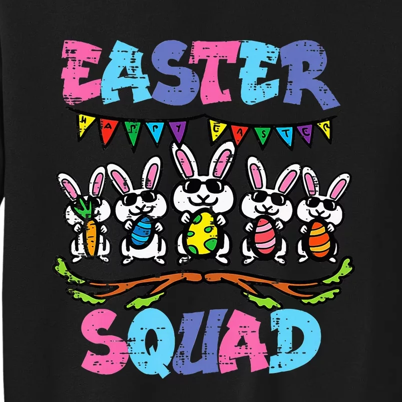 Easter Squad Bunnies Family Matching Tall Sweatshirt