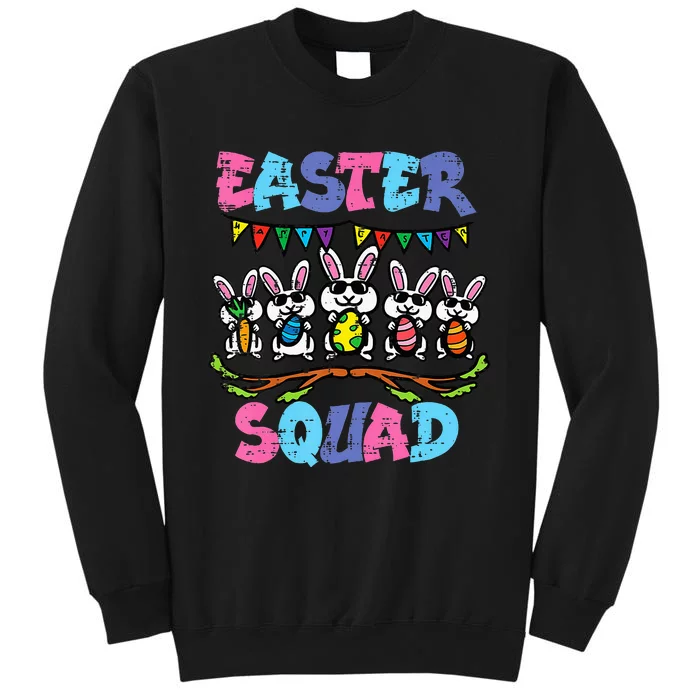 Easter Squad Bunnies Family Matching Tall Sweatshirt