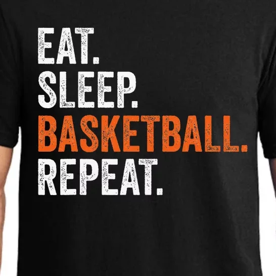 Eat Sleep Basketball Repeat Gift Pajama Set