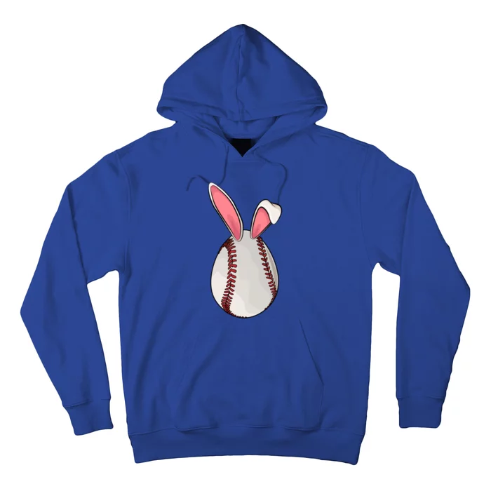 Easter Sunday Baseball Cute Bunny Lovers Funny Gift Hoodie