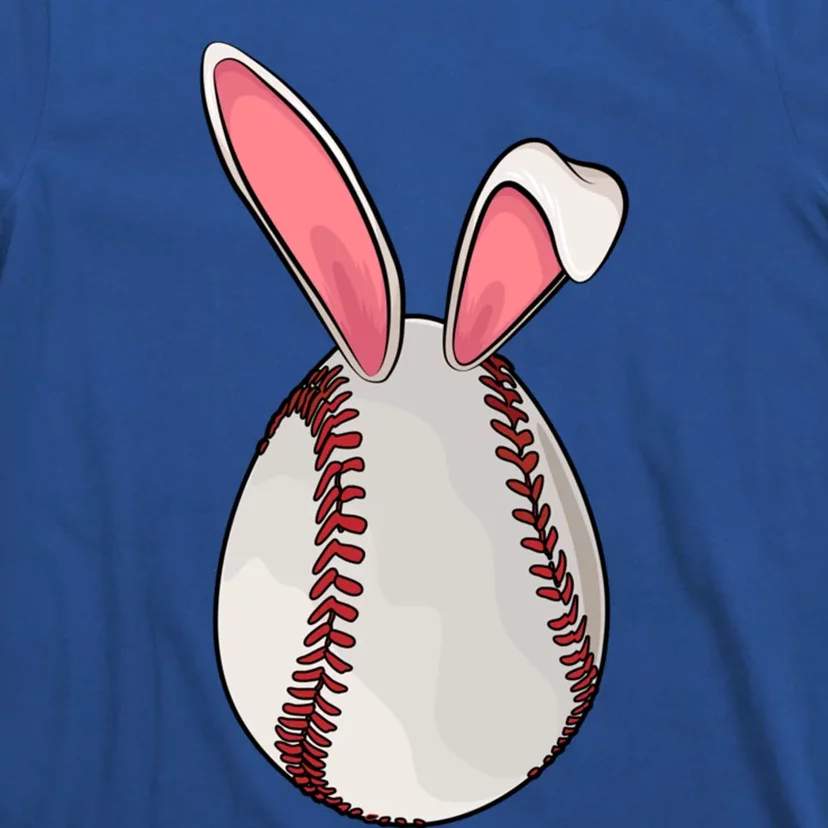 Easter Sunday Baseball Cute Bunny Lovers Funny Gift T-Shirt