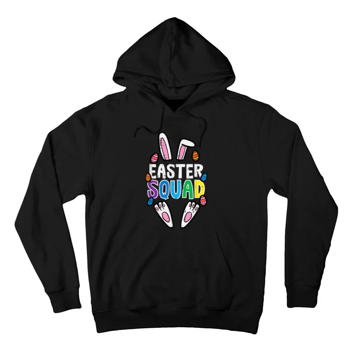 Easter Squad Bunny Rabbit Matching Crew Hoodie