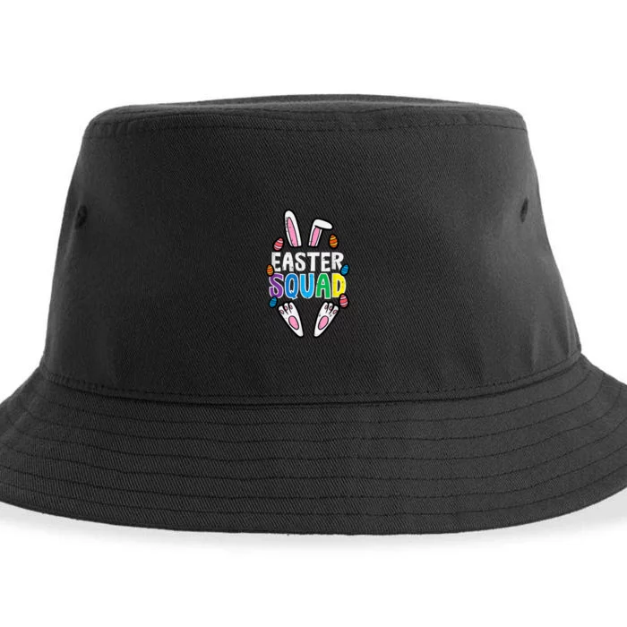 Easter Squad Bunny Rabbit Matching Crew Sustainable Bucket Hat