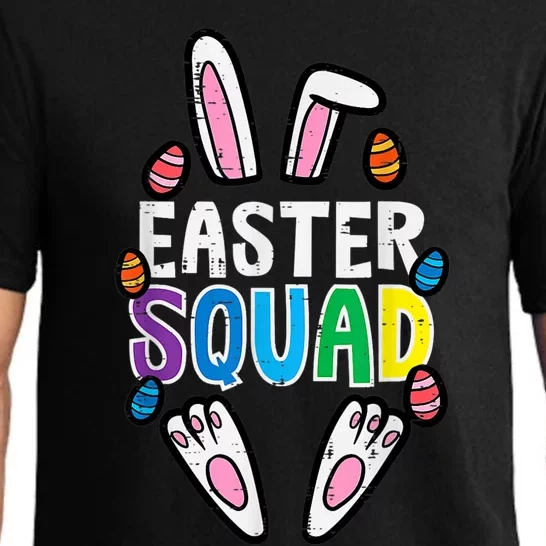 Easter Squad Bunny Rabbit Matching Crew Pajama Set